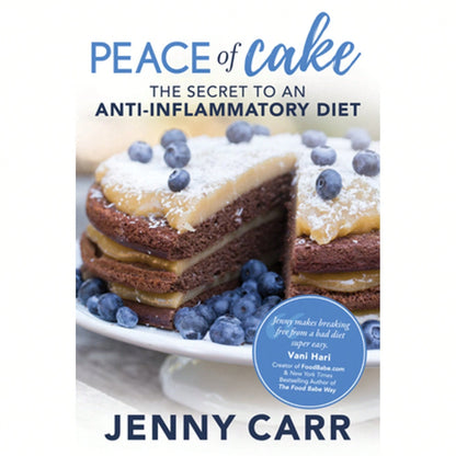Pre-Owned Peace Of Cake: The Secret To An Anti-Inflammatory Diet (Paperback) By Jenny Carr