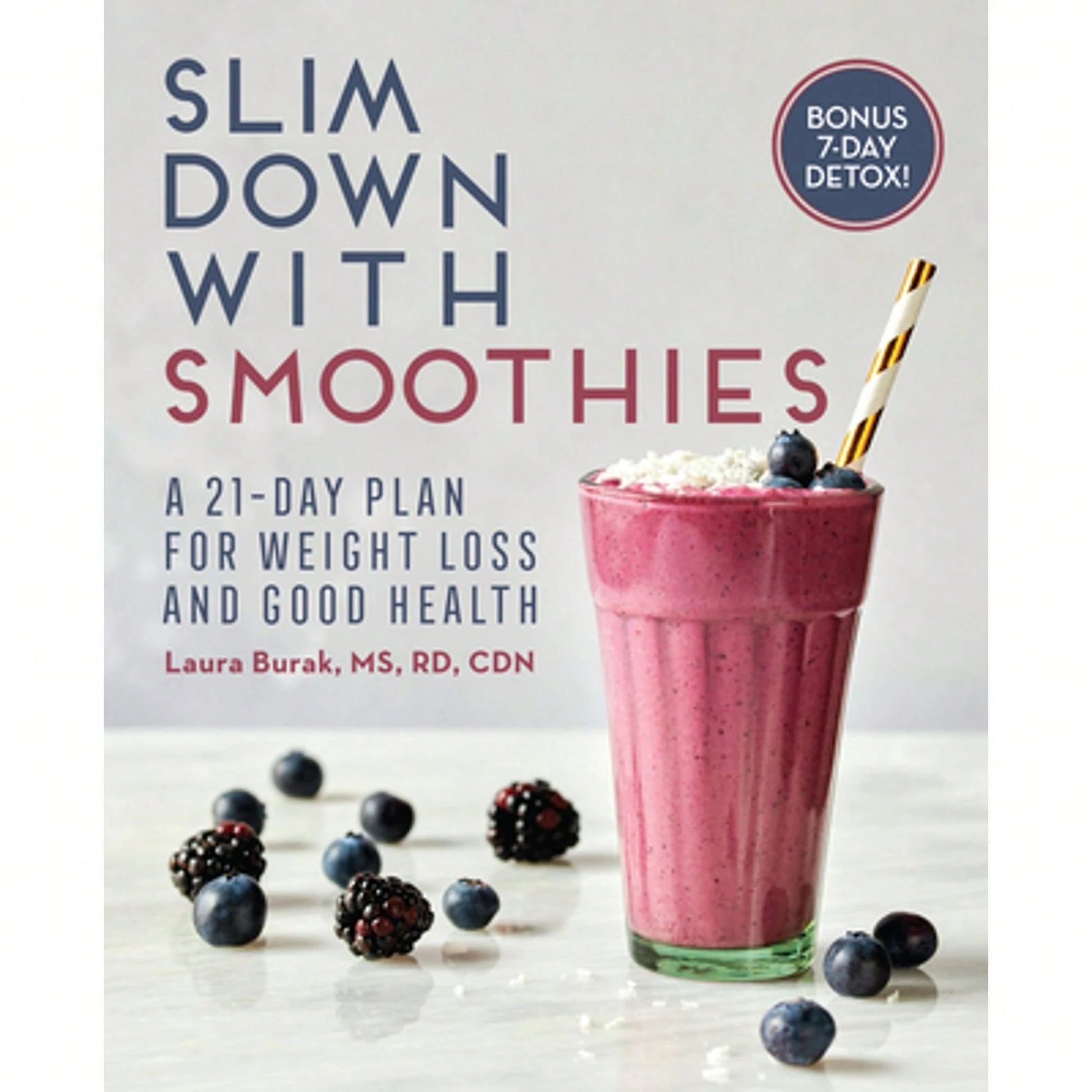 Pre-Owned Slim Down With Smoothies: A 21-Day Plan For Weight Loss And Good Health (Paperback) By Laura Burak