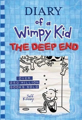 Pre-Owned The Deep End (Diary Of A Wimpy Kid #15) (Hardcover) By Jeff Kinney