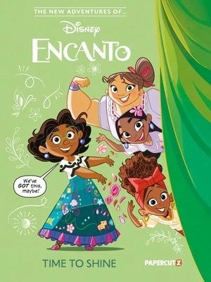 Pre-Owned The New Adventures Of Disney Encanto Vol. 1: Time To Shine (Paperback) By The Disney Comics Group (Creator), Amparo Ortiz, Maria Claudia Di