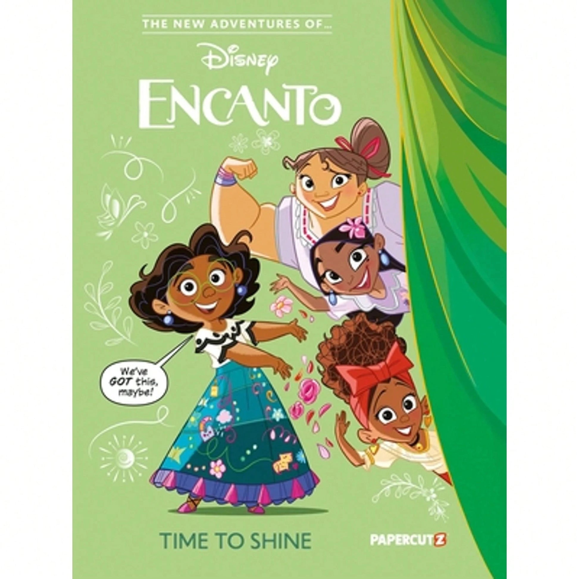 Pre-Owned The New Adventures Of Disney Encanto Vol. 1: Time To Shine (Paperback) By The Disney Comics Group (Creator), Amparo Ortiz, Maria Claudia Di