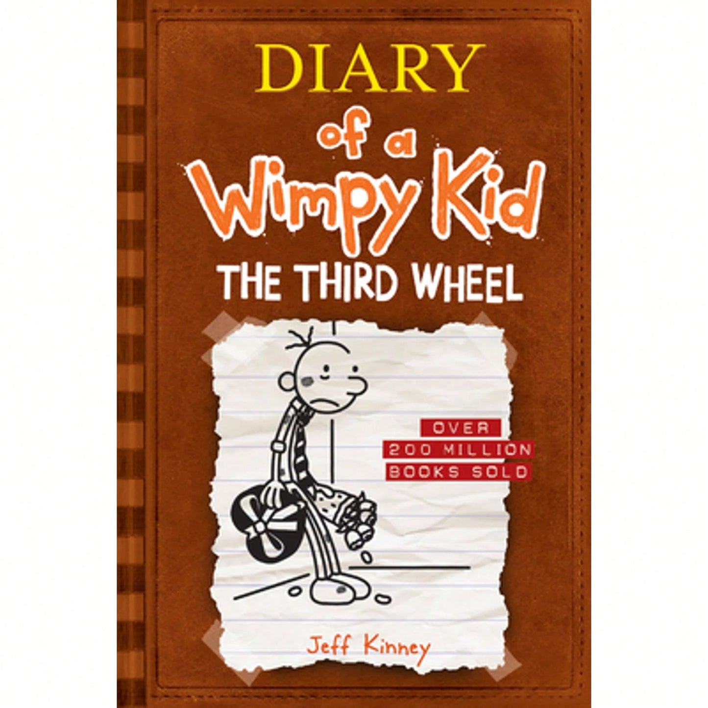 Pre-Owned The Third Wheel (Diary Of A Wimpy Kid #7) (Hardcover) By Jeff Kinney