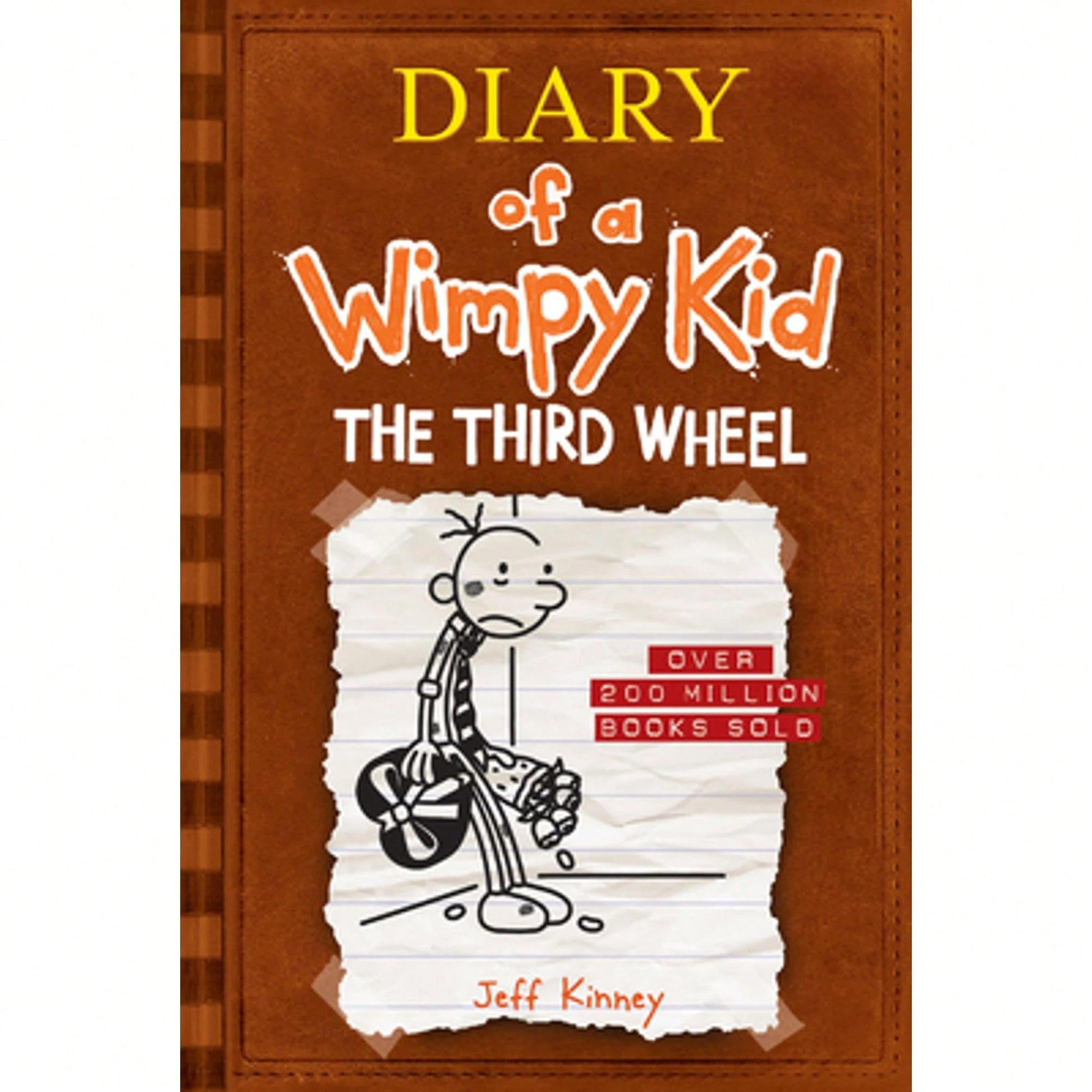 Pre-Owned The Third Wheel (Diary Of A Wimpy Kid #7) (Hardcover) By Jeff Kinney