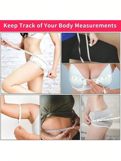 Premium Dual-Scale Inches & Centimeters Sewing Tape Measure, Soft Flexible Body Measurement Tailor Ruler For Weight Loss, Medical Care, Sewing & Crafts, Reverse Side Marked With 150cm Scale,Back To Sc
