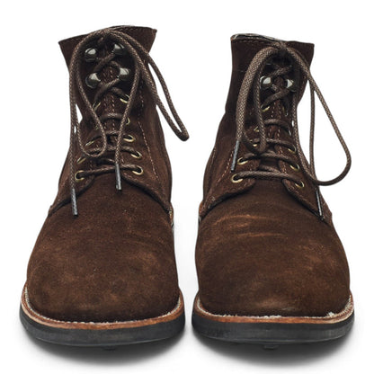'President' Dark Brown Suede Boots UK 8.5 US 9