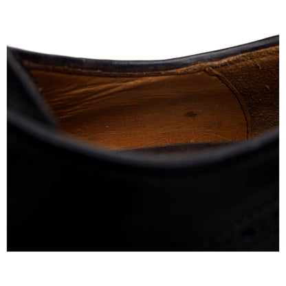'Princeton 039' Black Leather Derby Brogues UK 6 EU 40