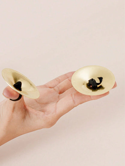 Professional Belly Dance Finger Cymbals, Finger Cymbals, Professional Finger Cymbals, Percussion Instrument Finger Cymbals, Dance Finger Instrument, Copper Teaching Auxiliary Tool, Belly Dance Fingers