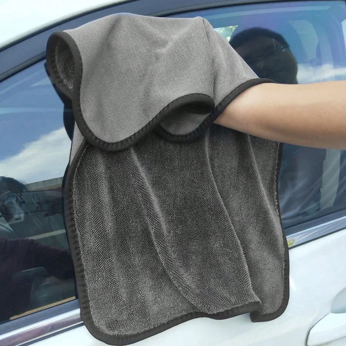 Professional Grade Ultra-Fine Microfiber Car Towel Vehicle Cleaning Towel Car Cleaning Drying Super Absorbent Car Window Cleaning Towel Car Detailing Cleaning Product Absorbent Towel Durable Cleaning