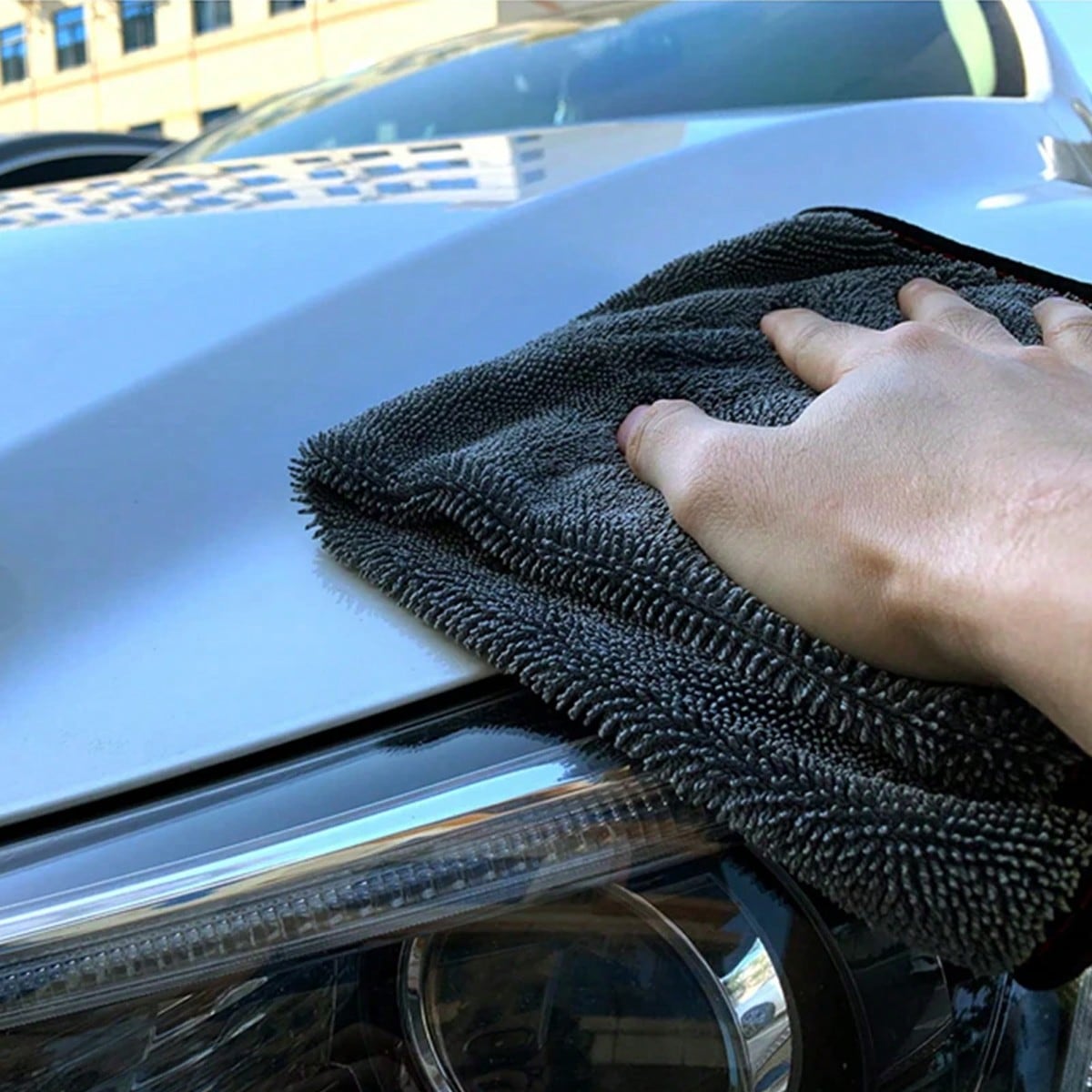 Professional Grade Ultra-Fine Microfiber Car Towel Vehicle Cleaning Towel Car Cleaning Drying Super Absorbent Car Window Cleaning Towel Car Detailing Cleaning Product Absorbent Towel Durable Cleaning