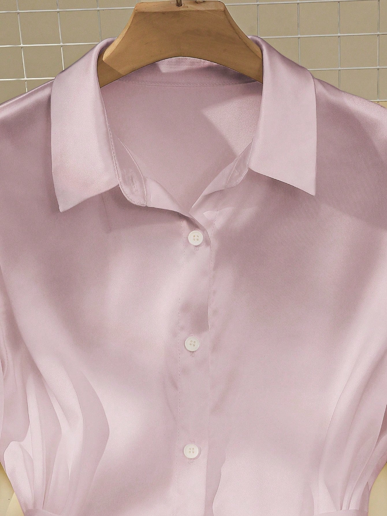 Qadelle Women Single-Breasted Long Sleeve Casual/Office Shirt Fall Cloth For Women