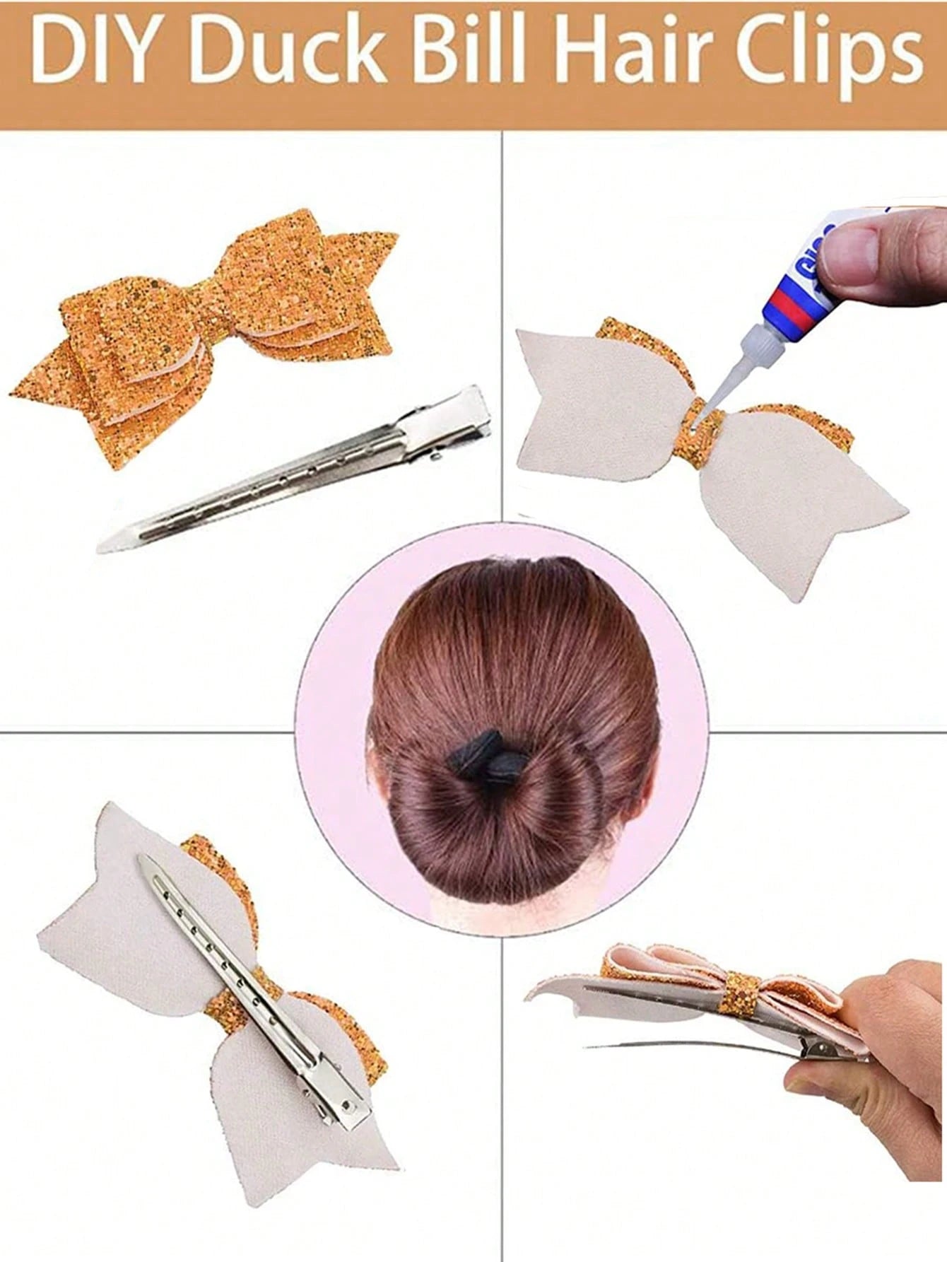 [Quantity] Pcs/Set Women's Invisible Bangs Hair Clips, Increase Hair Volume, Suitable For Personalized Makeup, Hair Salon, Photography Studio, Hair Clips, Hair Accessories, Student Supplies, Hair Deco