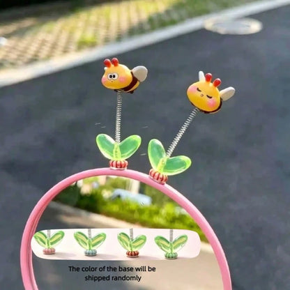Random Style Cute Little Bee Car Decor, Healing Style Dashboard Decor, Adorable Desktop Decor, Car Accessories, Car Decoration, Home Decor, Office Desk Accessories, Car Supplies, Gift