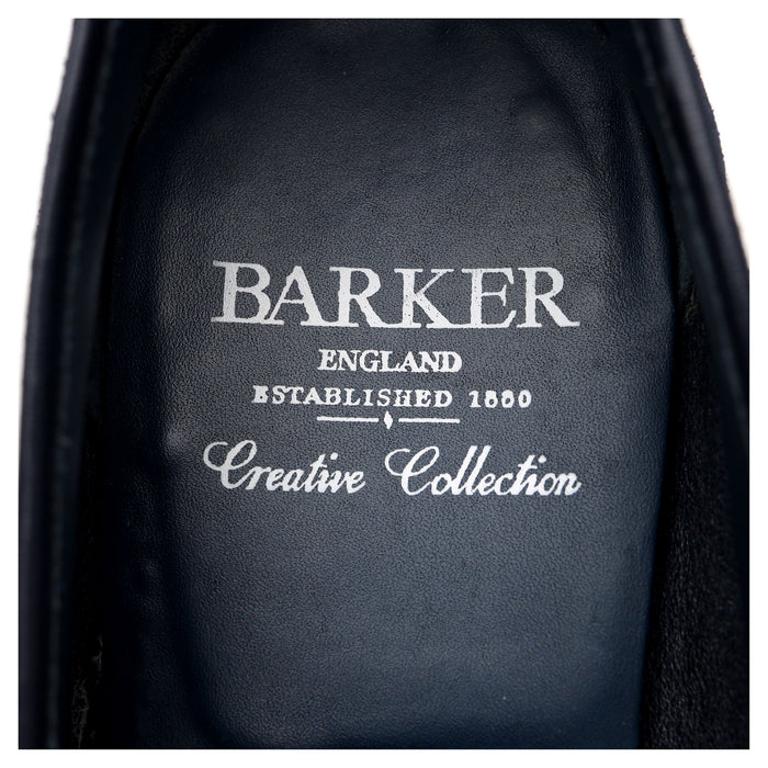 'Ray' Navy Blue Suede Tassel Loafers UK 7.5 F