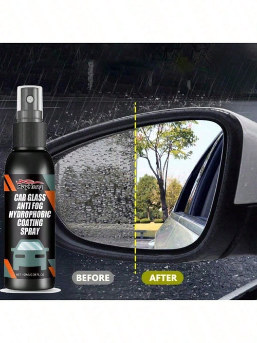 rayhong 100ml Car Windshield Spray- Water Repellent, Anti-Fog, Streak-Free Cleaner For Auto Glass, Enhanced Visibility In Rainy Weather & All-Season Driving,Car Acessesories Women,Car Stuff,Car Acess