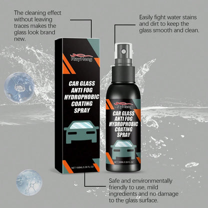 rayhong 100ml Car Windshield Spray- Water Repellent, Anti-Fog, Streak-Free Cleaner For Auto Glass, Enhanced Visibility In Rainy Weather & All-Season Driving,Car Acessesories Women,Car Stuff,Car Acess