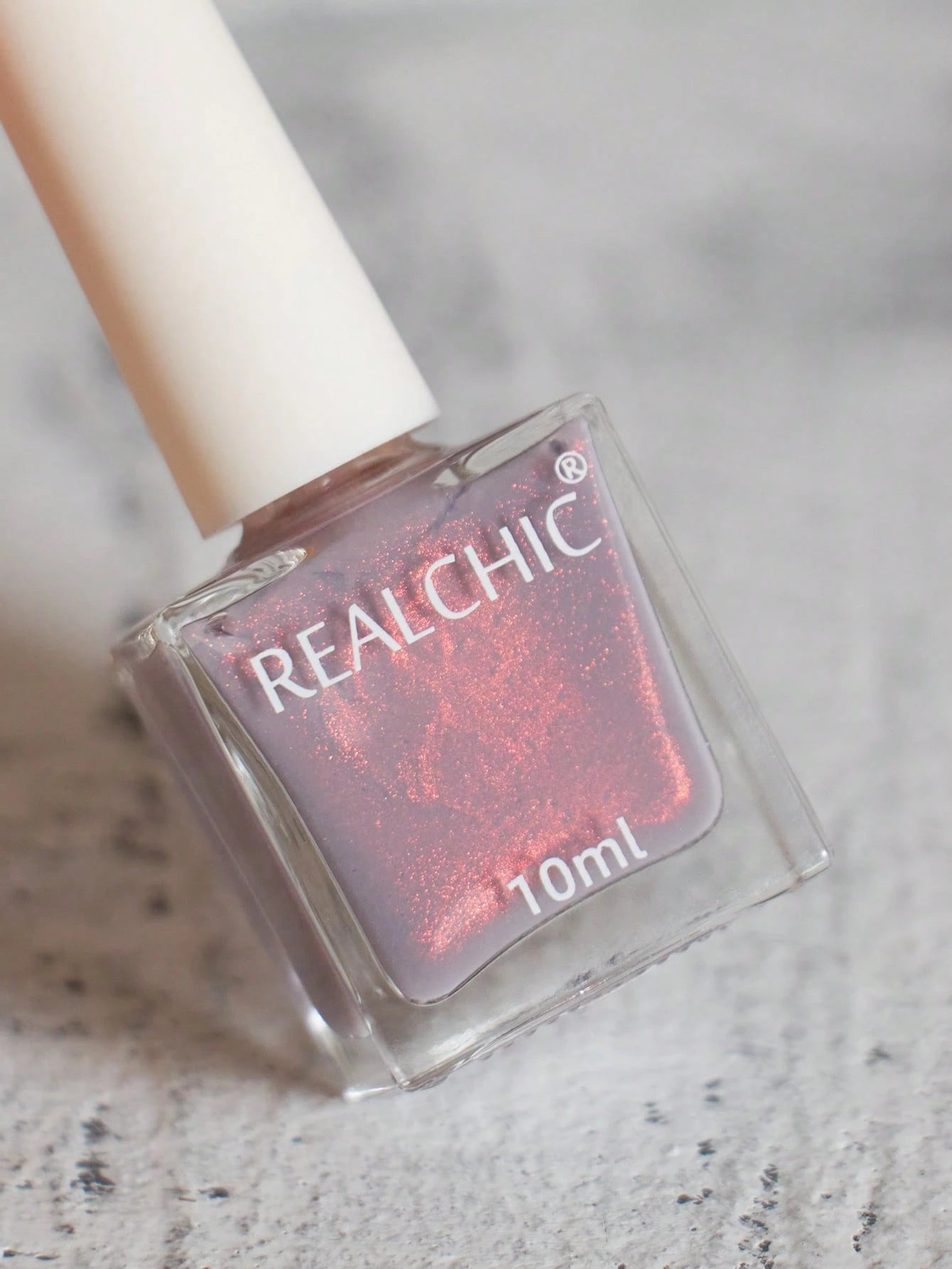 REALCHIC 10ml/Bottle Color Changing Chameleon Purple Water-Based Nail Polish, Quick Drying, Long Lasting, Peel-Off, Suitable For Women & Girls Nail Art, Spring/Summer Manicure, Holiday Gift
