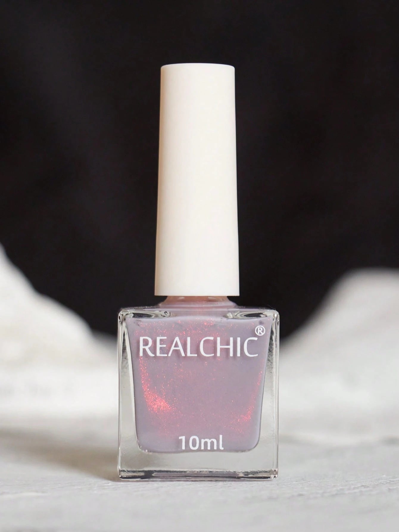 REALCHIC 10ml/Bottle Color Changing Chameleon Purple Water-Based Nail Polish, Quick Drying, Long Lasting, Peel-Off, Suitable For Women & Girls Nail Art, Spring/Summer Manicure, Holiday Gift