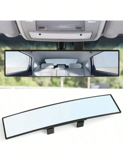 Rear View Mirror 12 Inch Universal Wide Angle Rear View Mirror Accessories Panoramic Convex Clipon For Cars SUVs Trucks Vehicles