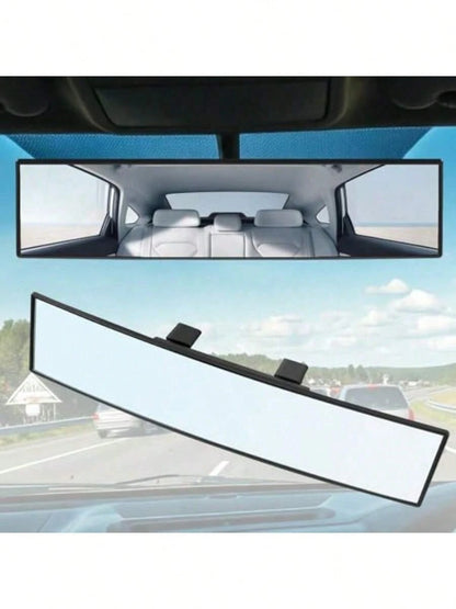 Rear View Mirror 12 Inch Universal Wide Angle Rear View Mirror Accessories Panoramic Convex Clipon For Cars SUVs Trucks Vehicles