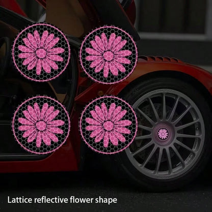 Reflective Wheel Rim Stickers, Tire Strip Stickers, Suitable For Cars, Motorcycles, Bicycles Night Visibility, Car Wheel Rim Reflective Stickers, Creative, Motorcycles, Electric Vehicles, Modification