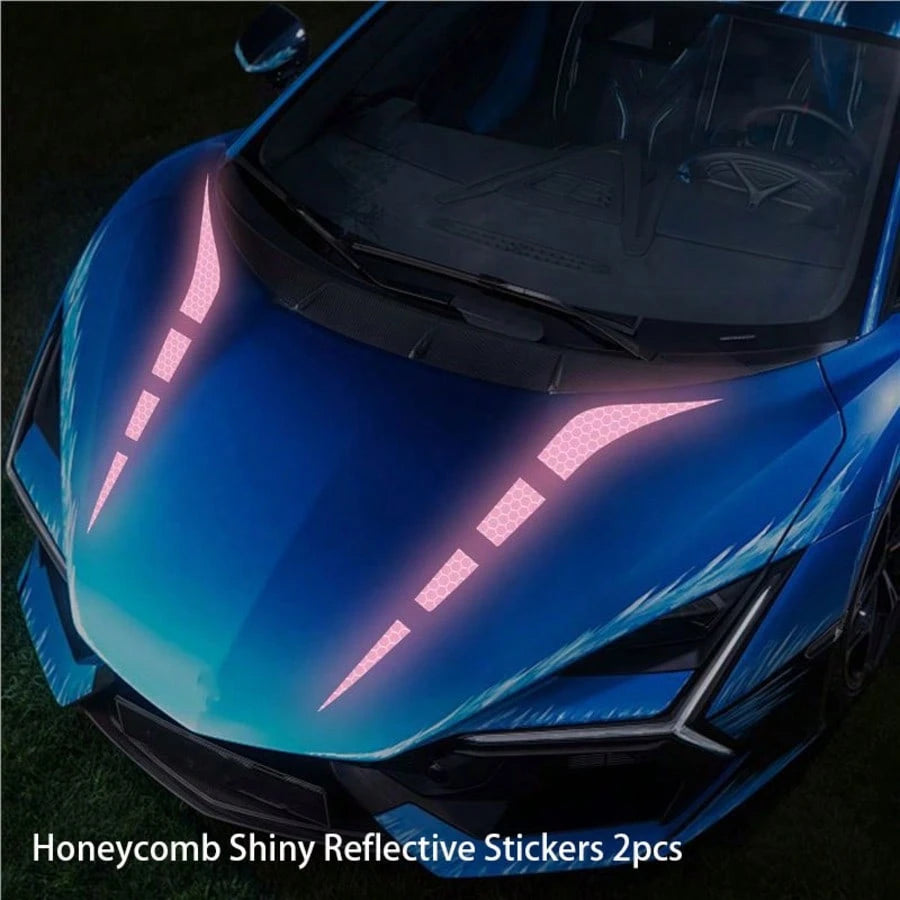 Reflective Wheel Rim Stickers, Tire Strip Stickers, Suitable For Cars, Motorcycles, Bicycles Night Visibility, Car Wheel Rim Reflective Stickers, Creative, Motorcycles, Electric Vehicles, Modification