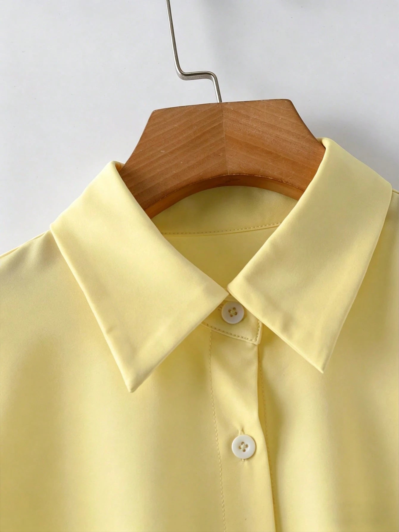 Resyla Elegant Bowknot Decor Shirt, Summer
