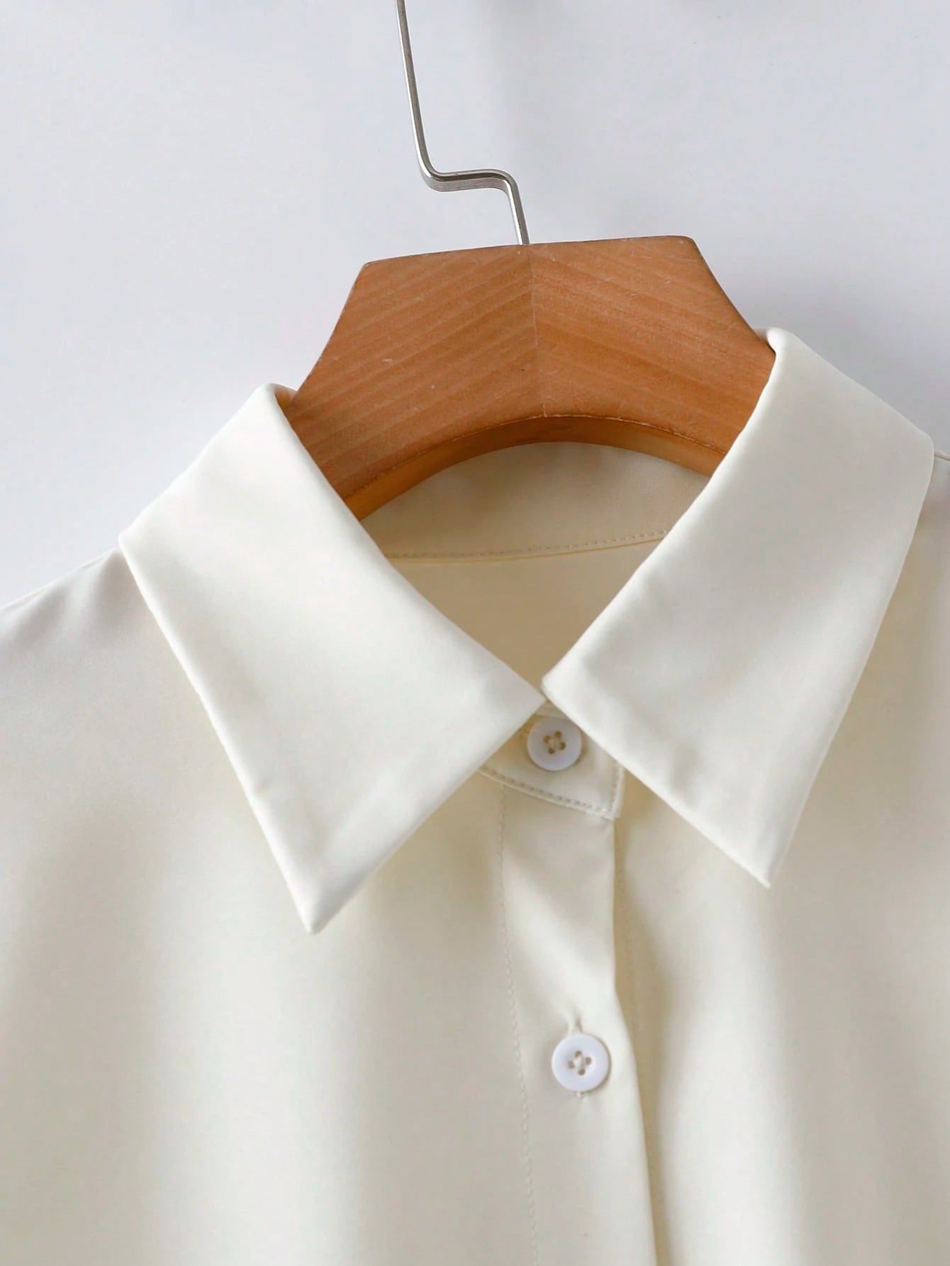 Resyla Elegant Bowknot Decor Shirt, Summer