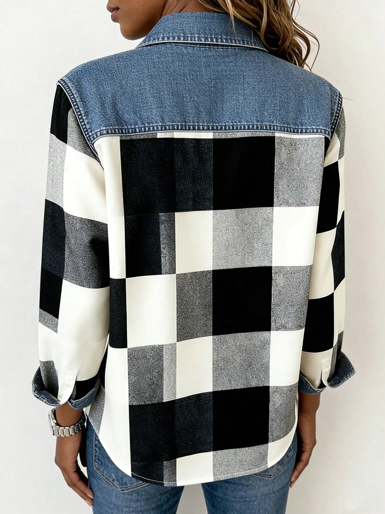 Resyla French Retro Blue And White Stripe Bohemian Contrasting Decorative Striped Shirt,Loose Slim Summer Boho Holiday Vacation Holiday Casual Spring Styles