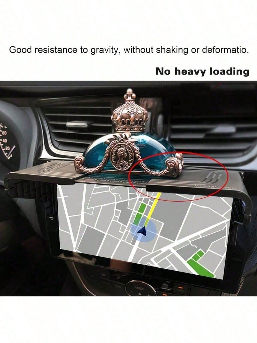 Retractable Car Navigation Screen Sunshade, Anti-Glare Anti-Reflection Center Console Display Cover, Compatible With 7 To 12 Inch Navigation And Backup Camera Screens, Ensures Clear Driving Visibility