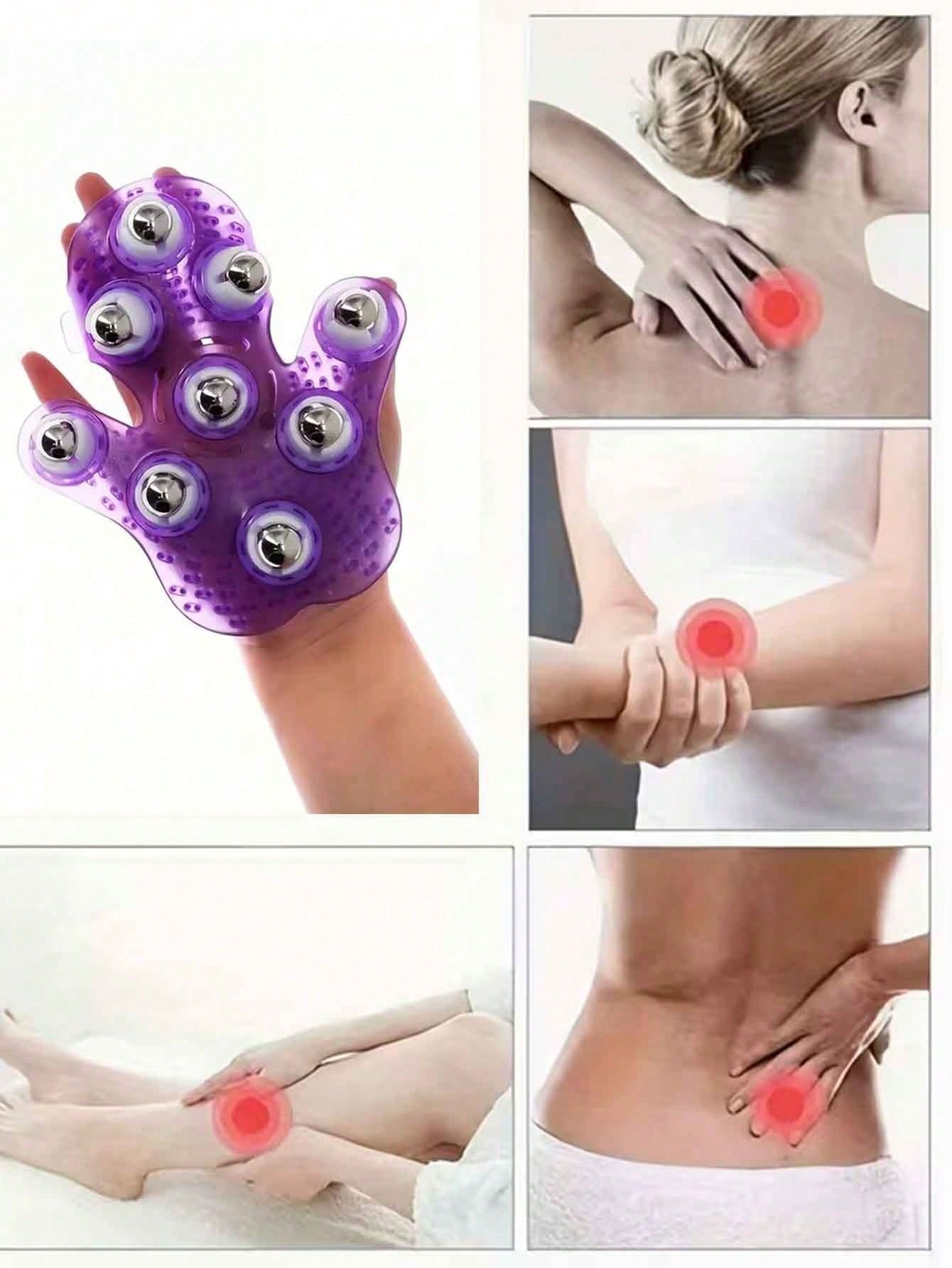 Roller Massage Gloves With Octopus Head Massage Comb Set, Roller Massage Gloves, Octopus Massage Comb, Head Comb, Scalp Massager, Acupoint Massage Tool, Full Body Relaxation And Unblocking Device, Hom