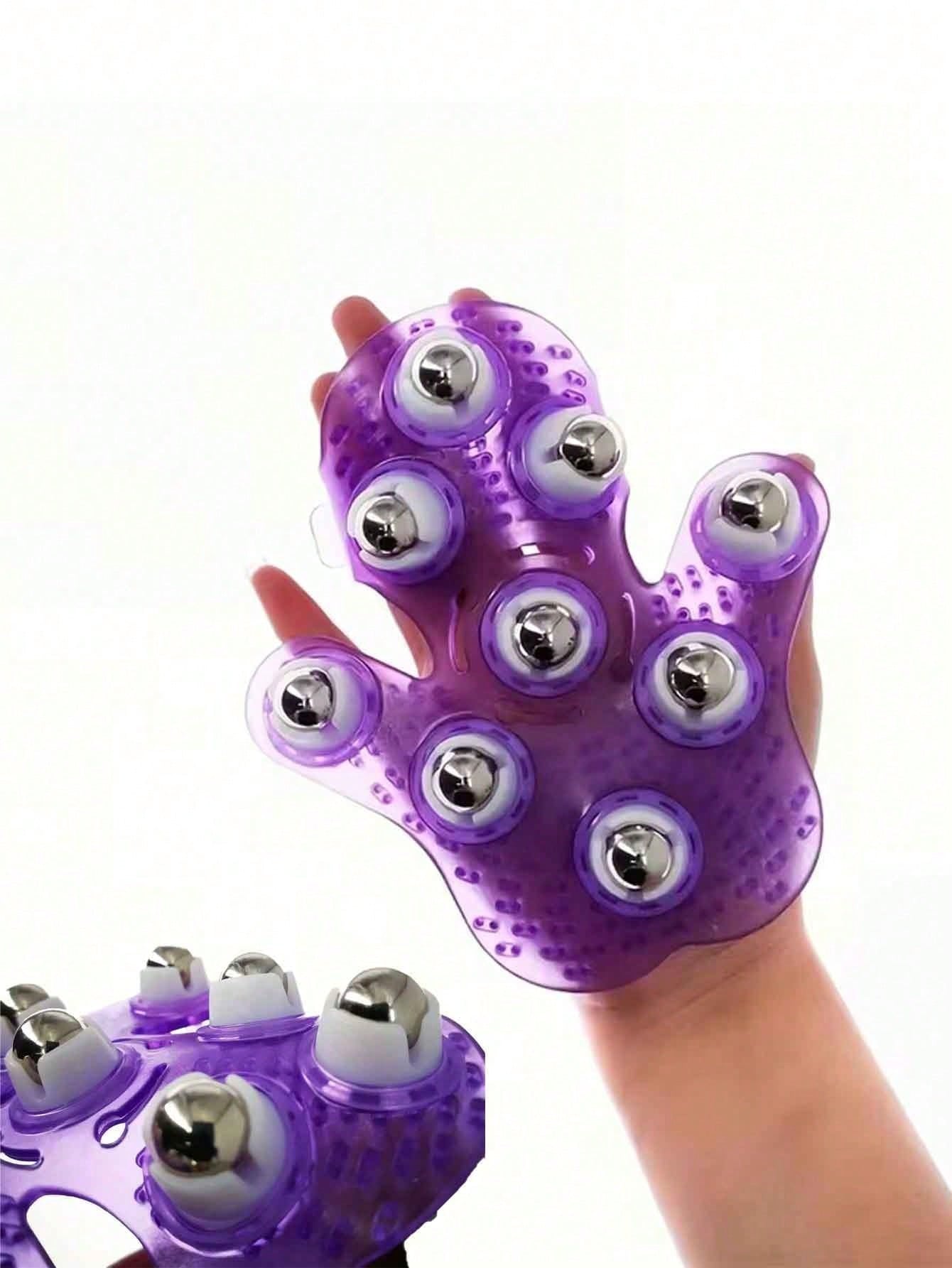 Roller Massage Gloves With Octopus Head Massage Comb Set, Roller Massage Gloves, Octopus Massage Comb, Head Comb, Scalp Massager, Acupoint Massage Tool, Full Body Relaxation And Unblocking Device, Hom