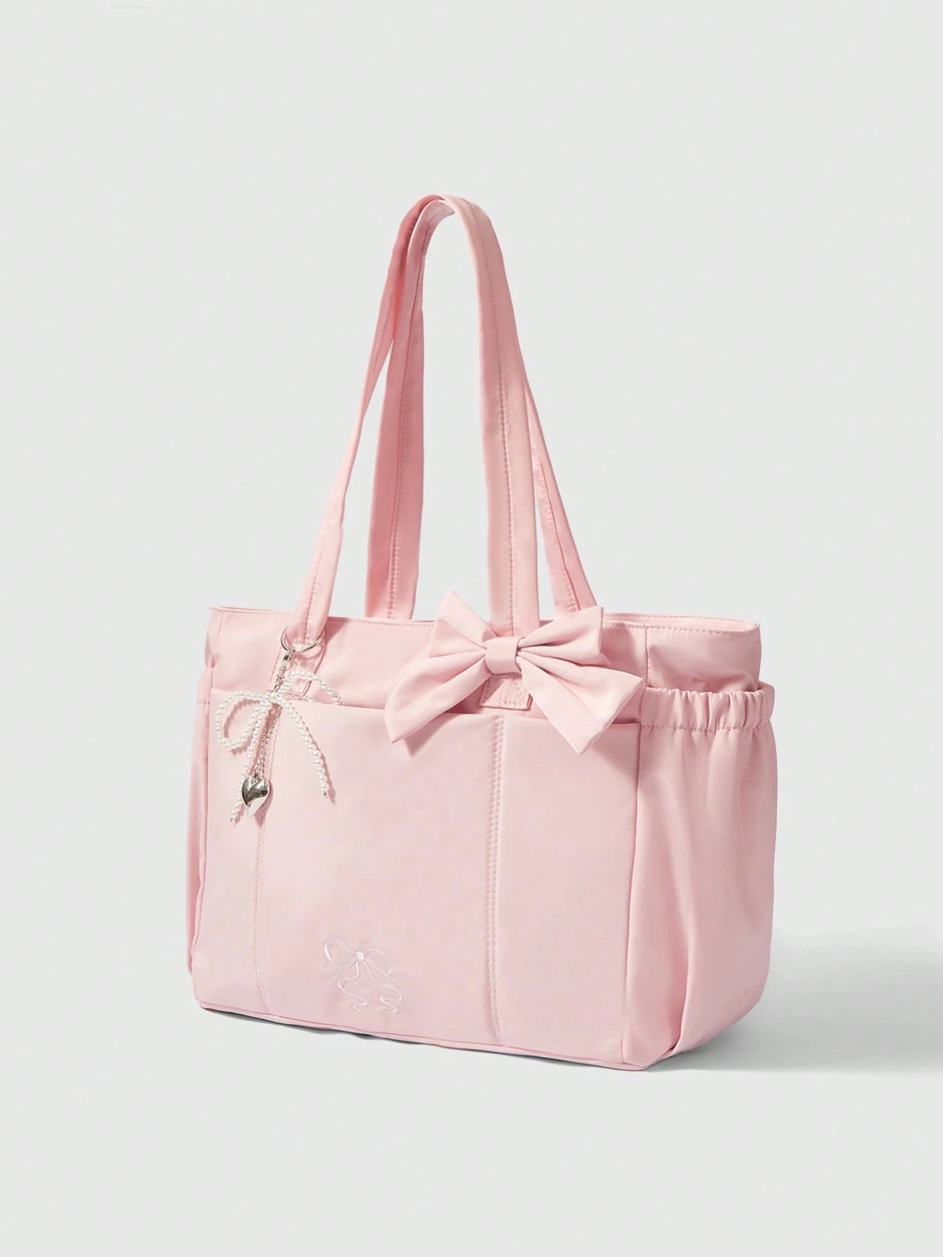 ROMWE Kawaii Women Tote Bags, Pink,Beach Bag