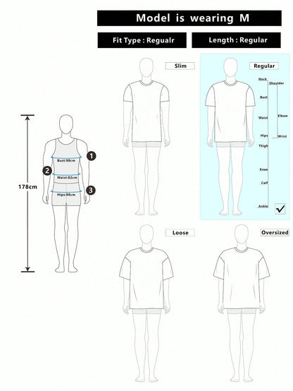 ROMWE MEN Street Life Spring/Summer Casual Graphic Men'S Jersey Racing Print Pattern Lightweight T-Shirt, Suitable For Casual Spring And Summer, Fall, Long Sleeve Top
