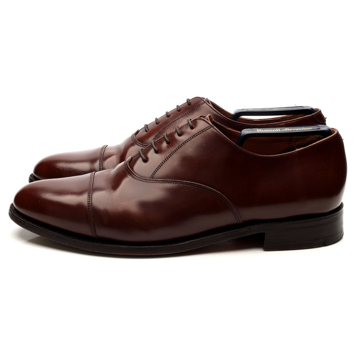 Russell & Bromley Brown Leather Oxford UK 9.5 G