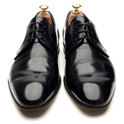 'Rutherford' Black Leather Derby UK 8 G