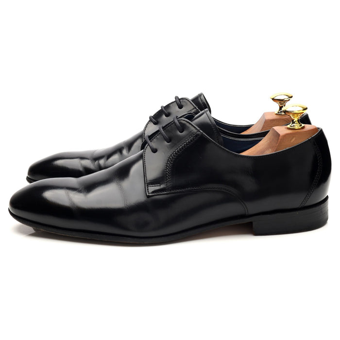 'Rutherford' Black Leather Derby UK 8 G