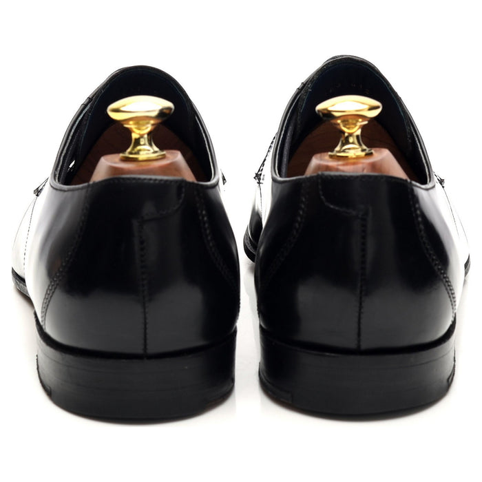 'Rutherford' Black Leather Derby UK 8 G