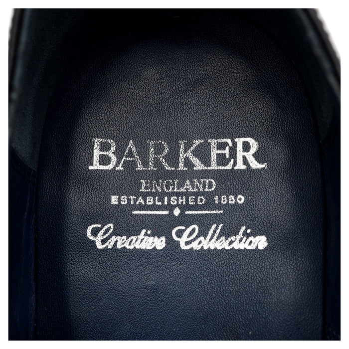 'Rutherford' Black Leather Derby UK 8 G