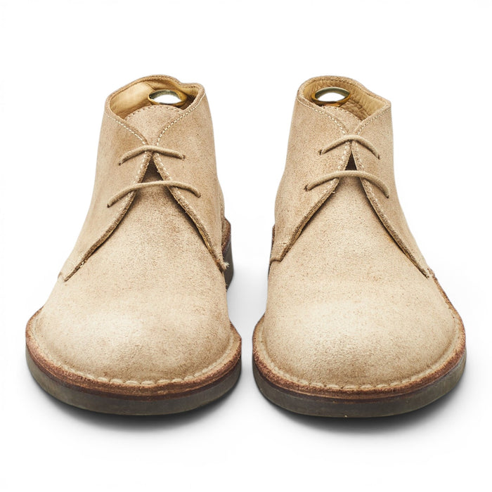 'Sahara' Sand Suede Chukka Boots UK 7.5