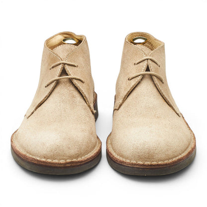 'Sahara' Sand Suede Chukka Boots UK 7.5