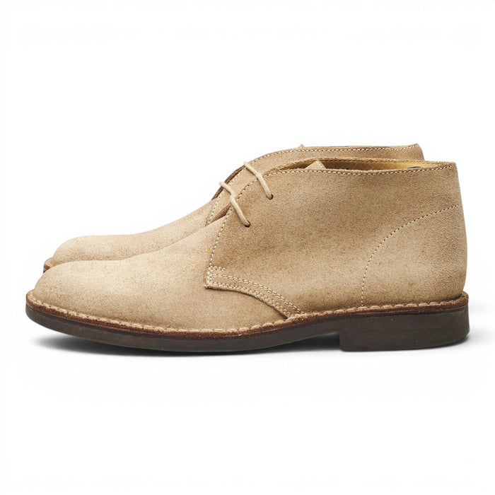 'Sahara' Sand Suede Chukka Boots UK 7.5