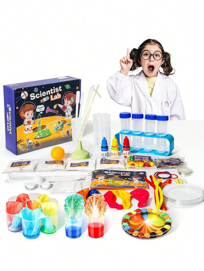 Science Kit With 36 48 60 70 80 Science Lab Experiments, DIY STEM Science Experiment Kit, Learning And Educational Toys For 6 7 8 9 10 11 12Years Old Kids Boys Girl Gift