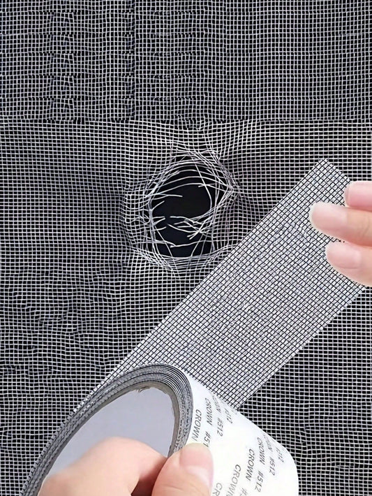 Screen Repair Tape, Waterproof Self-Adhesive Screen Repair Tape, Mosquito Net Repair Tape, Screen Repair Patch, Self-Adhesive Door And Window Leak Repair Patch, Strong Adhesive Repair Tape, Durable An