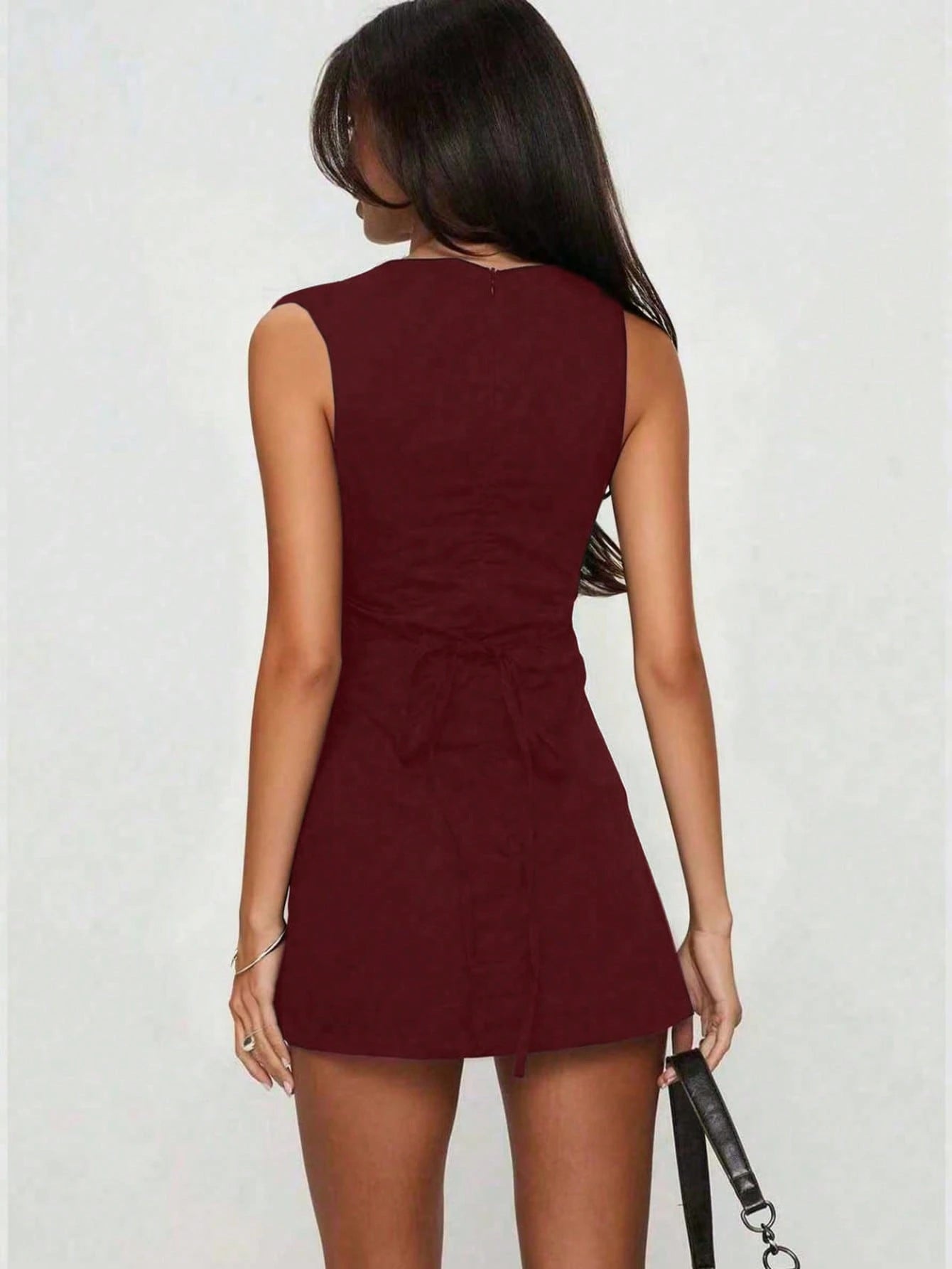 Sexy Fashionable Solid Color Spaghetti Strap Hollow Circle Women's Vest, New Spring/Summer Ladies Dress Elegant