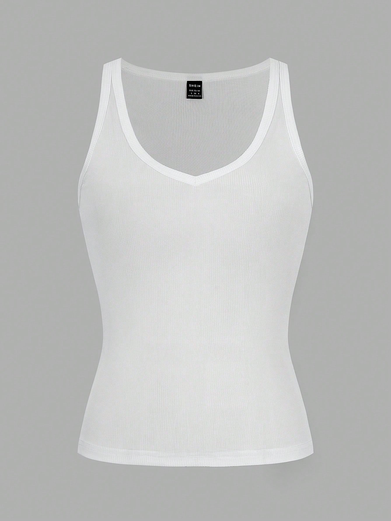 Sexy Sleeveless Knitted Crop Top, Fitted Sports Camisole