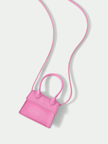 SHECARRY Mini Top Handle Satchel Bag