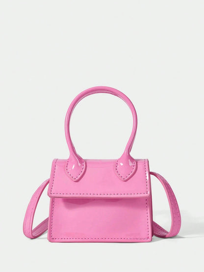 SHECARRY Mini Top Handle Satchel Bag