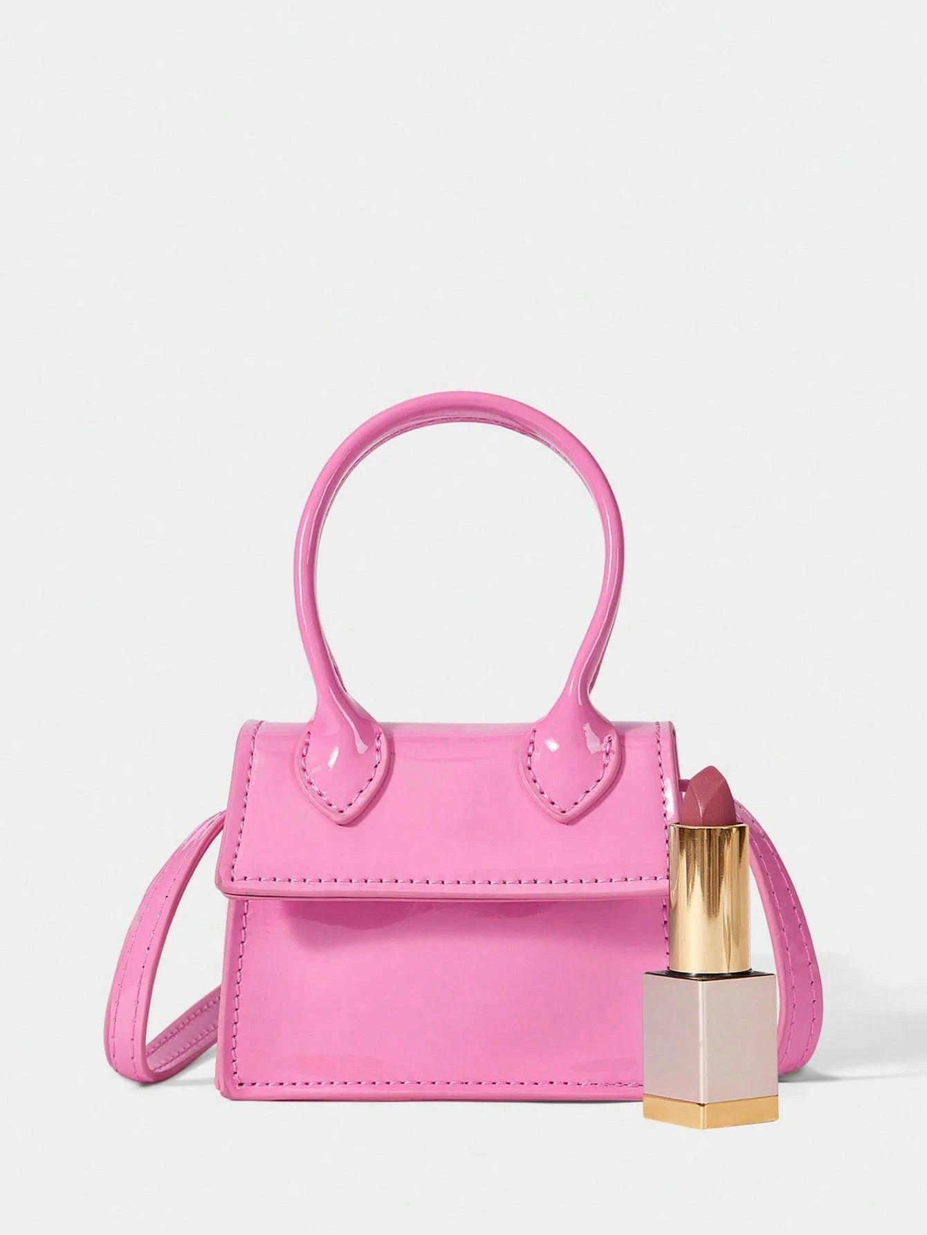 SHECARRY Mini Top Handle Satchel Bag