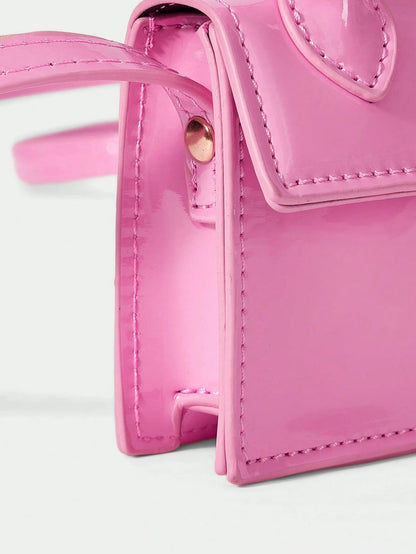 SHECARRY Mini Top Handle Satchel Bag