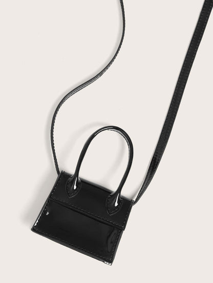 SHECARRY Mini Top Handle Satchel Bag
